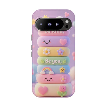 Cute Pastel Phone Case "Be Kind, Be You"