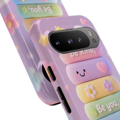 Cute Pastel Phone Case "Be Kind, Be You"