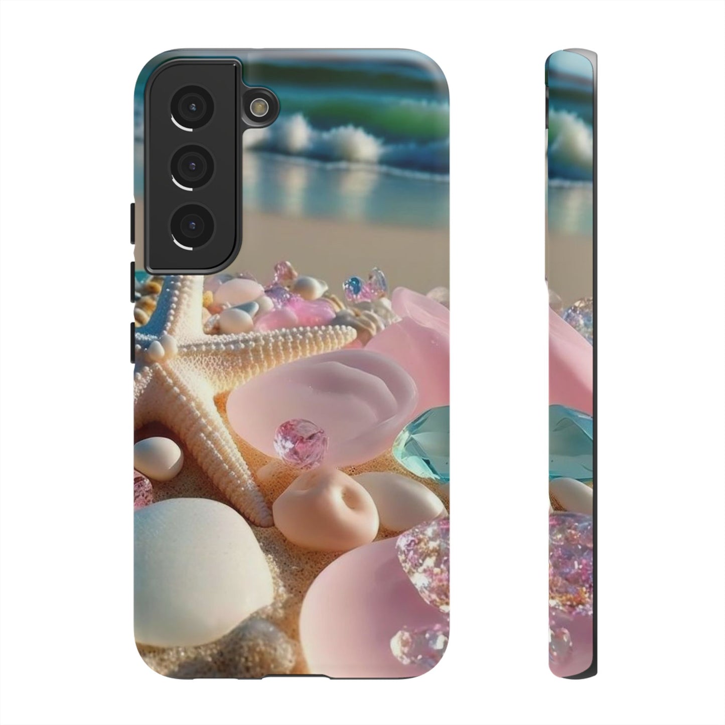 Pastel Starfish & Gems Tough Protective Cover