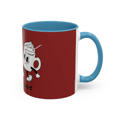 Best Friends Coffee Mug — Cute Cookie & Hot Cocoa Accent Mug (11/15oz)