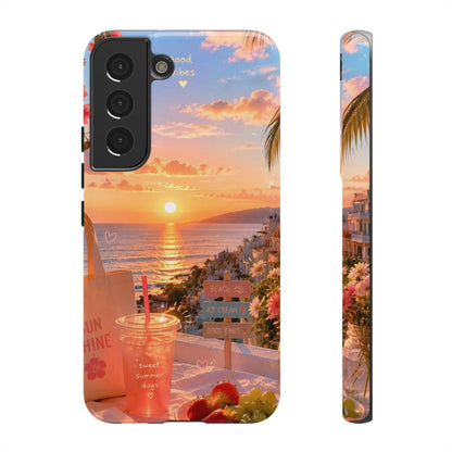 Sunset Beach Phone Case 'Good Vibes'