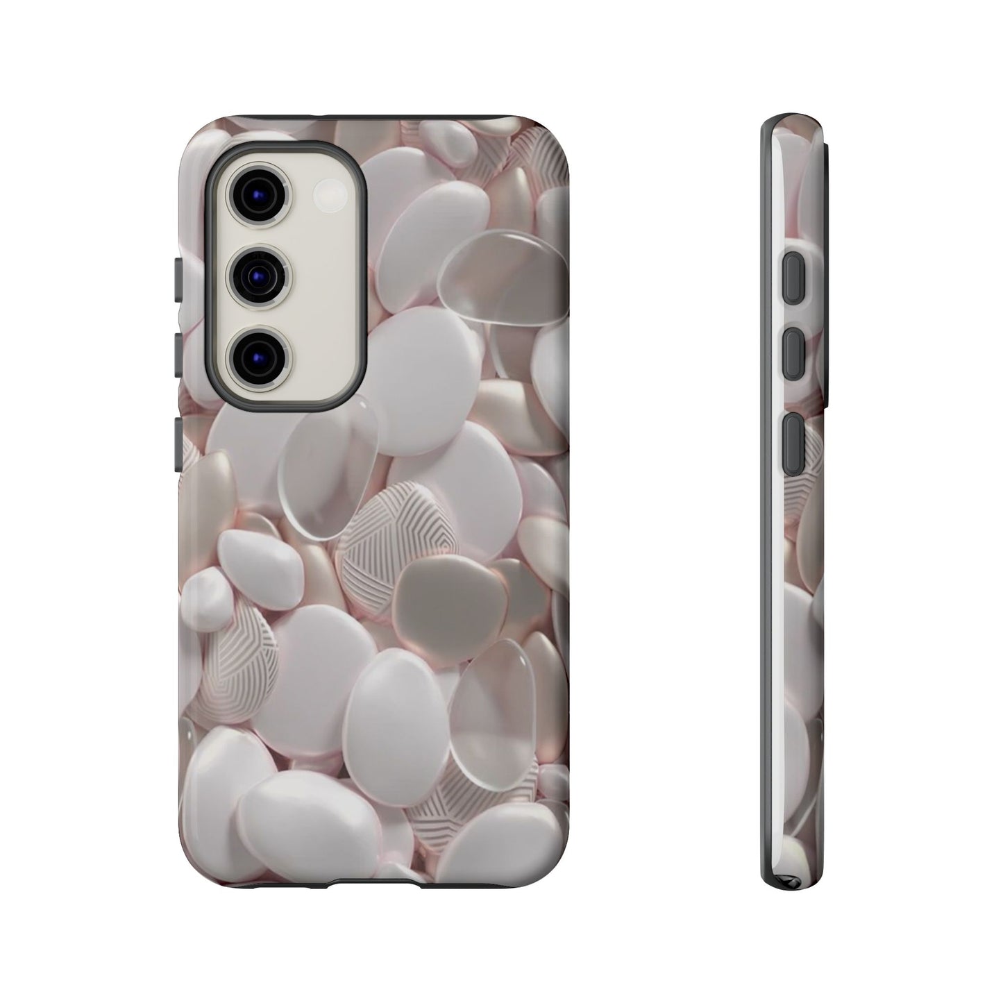 Phone Case "Pink Pebble Tough"
