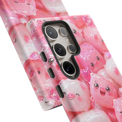 Cute Kawaii Pink Marshmallow Phone Case