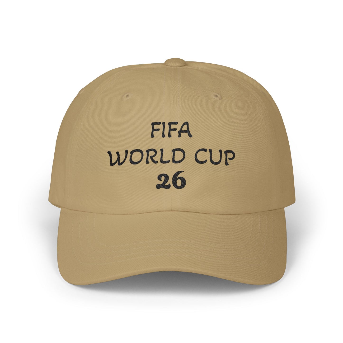 Dad Cap — "FIFA WORLD CUP 26" Embroidered Baseball Hat