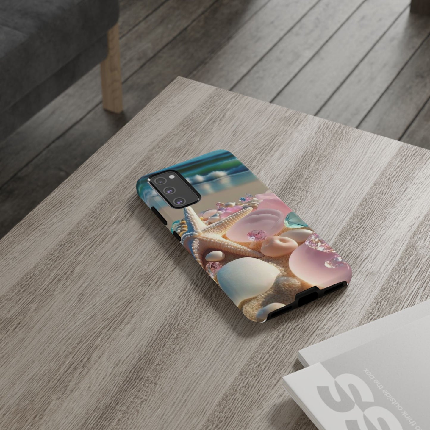 Pastel Starfish & Gems Tough Protective Cover