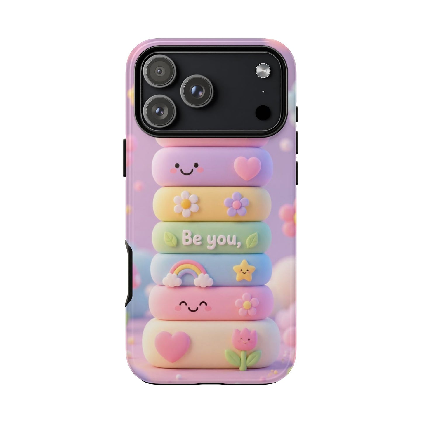 Cute Pastel Phone Case "Be Kind, Be You"