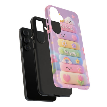 Cute Pastel Phone Case "Be Kind, Be You"