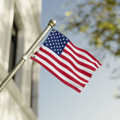 American Flag Double-Sided Garden Flag - Patriotic USA Stars & Stripes