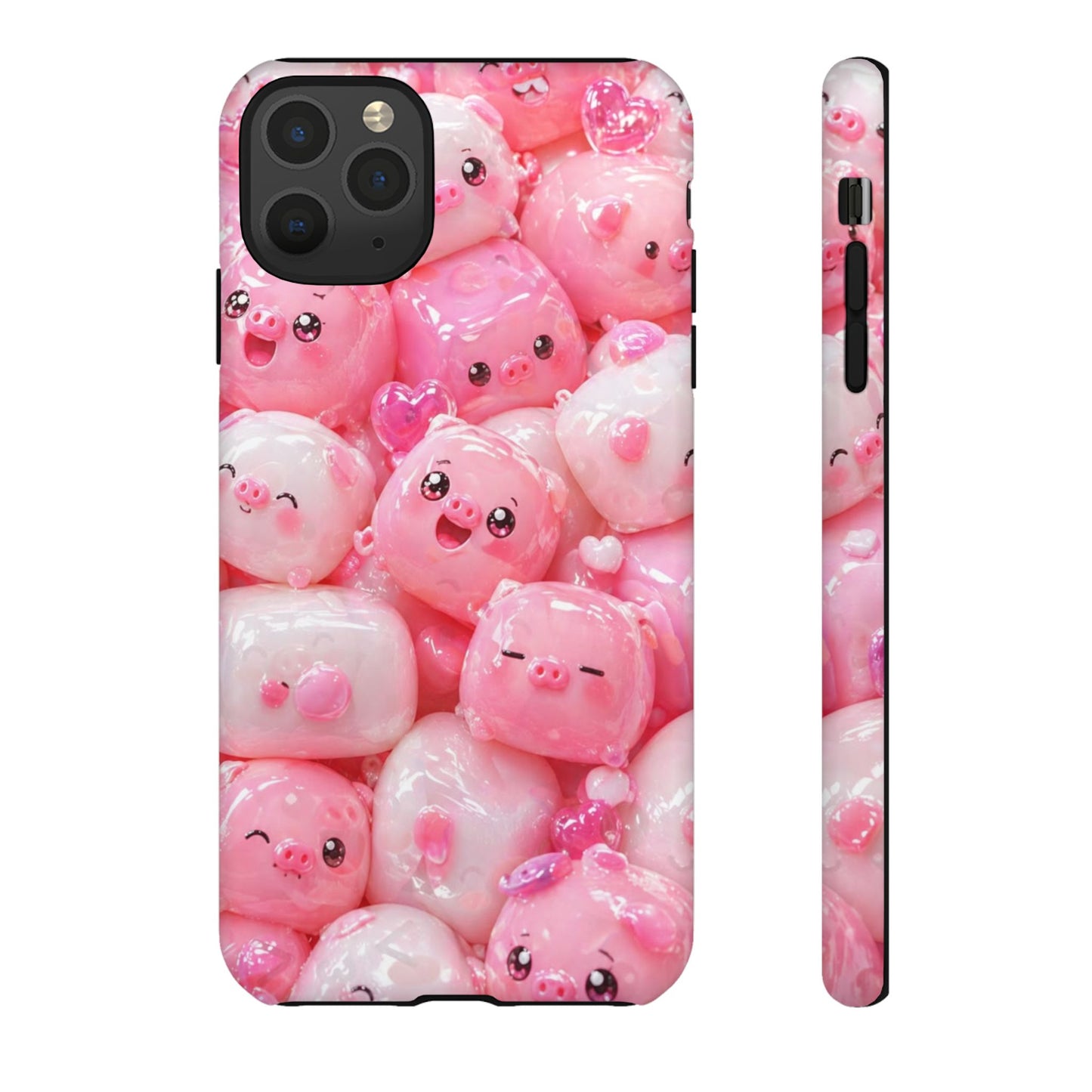 Cute Kawaii Pink Marshmallow Phone Case