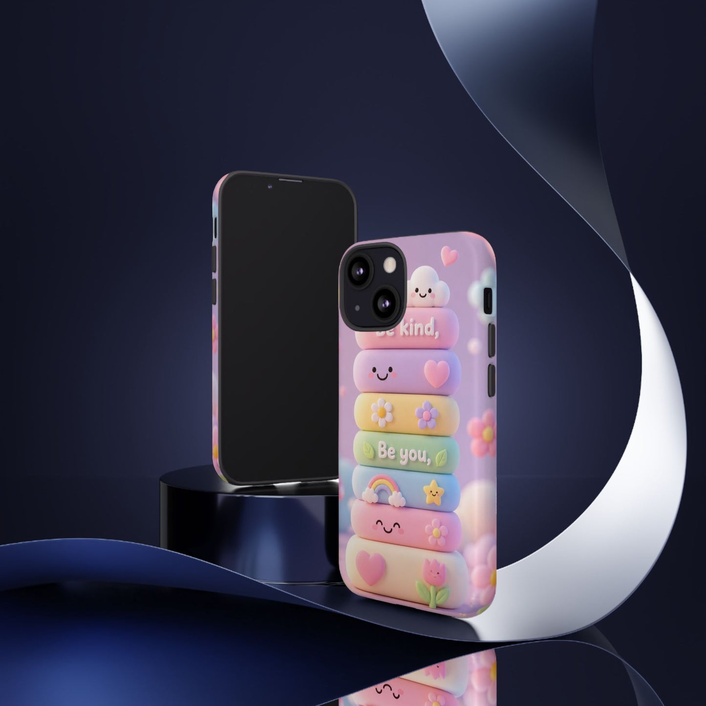 Cute Pastel Phone Case "Be Kind, Be You"