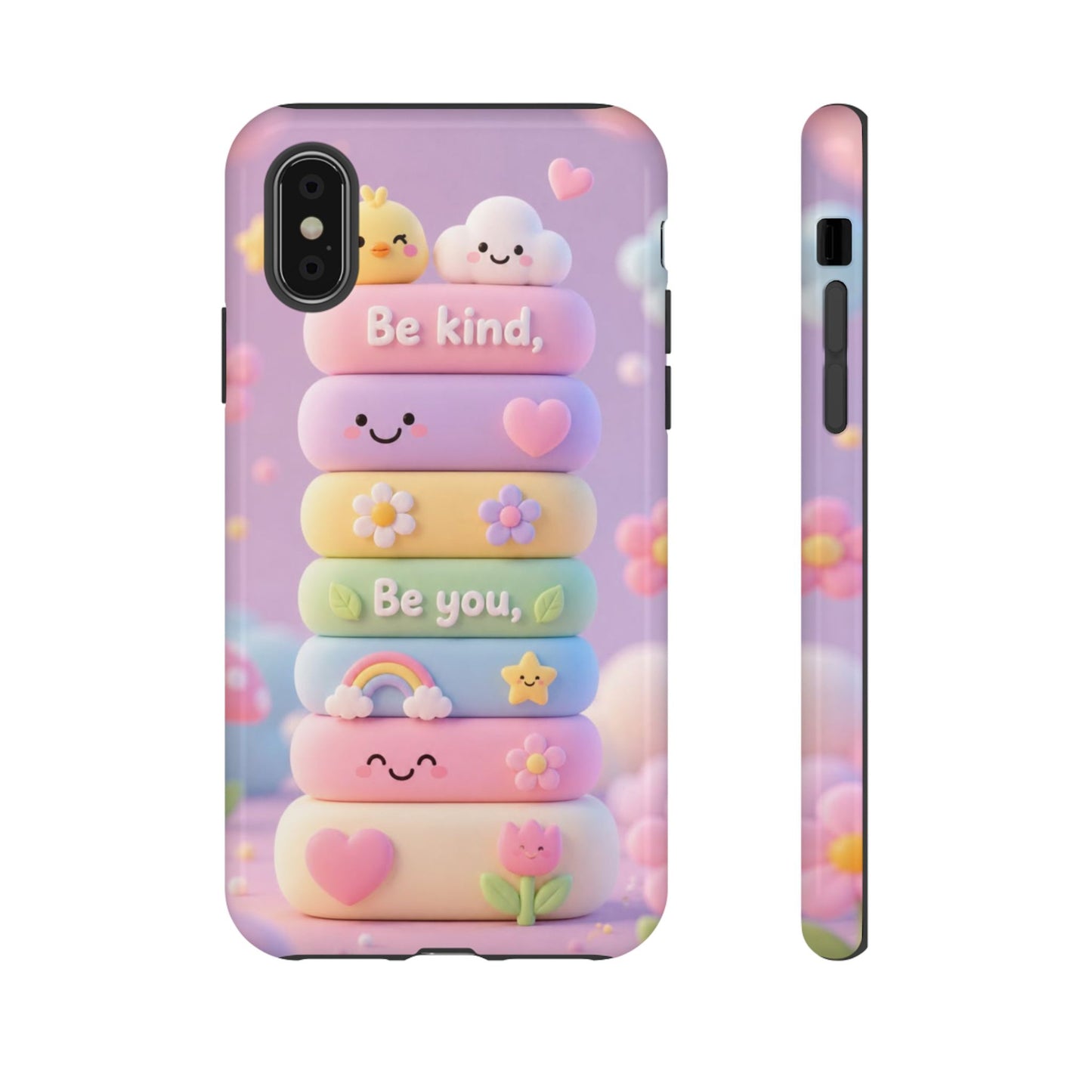 Cute Pastel Phone Case "Be Kind, Be You"