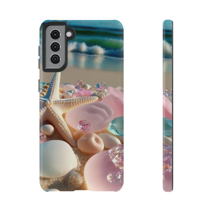 Pastel Starfish & Gems Tough Protective Cover