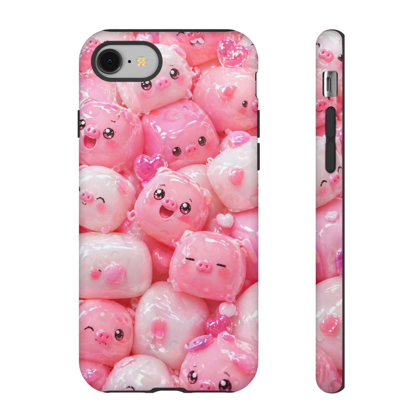 Cute Kawaii Pink Marshmallow Phone Case