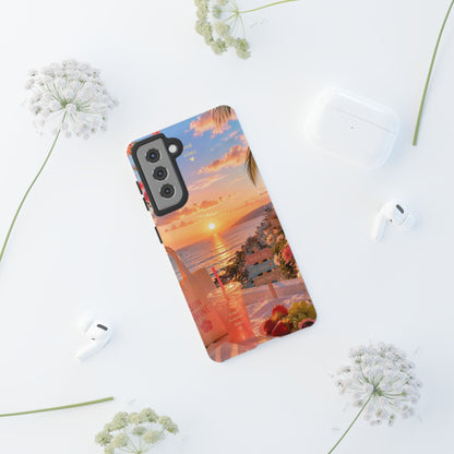 Sunset Beach Phone Case 'Good Vibes'