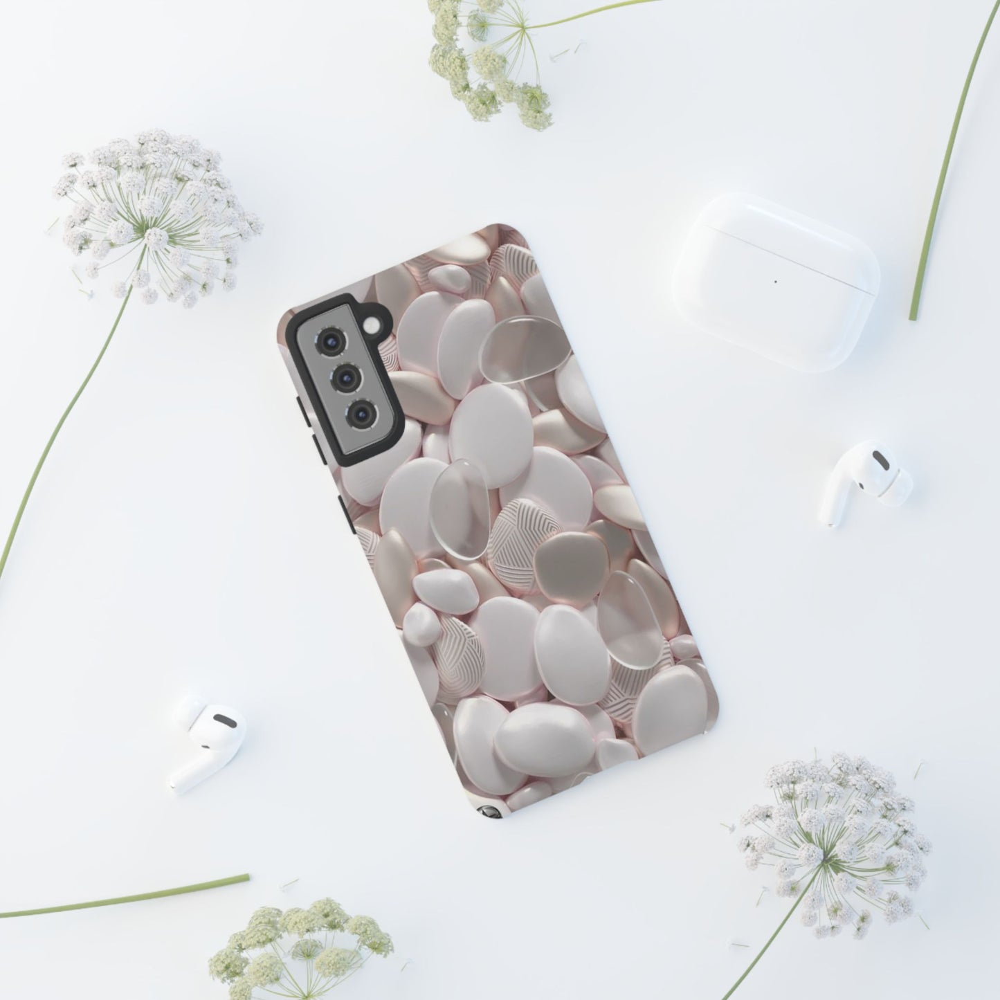 Phone Case "Pink Pebble Tough"