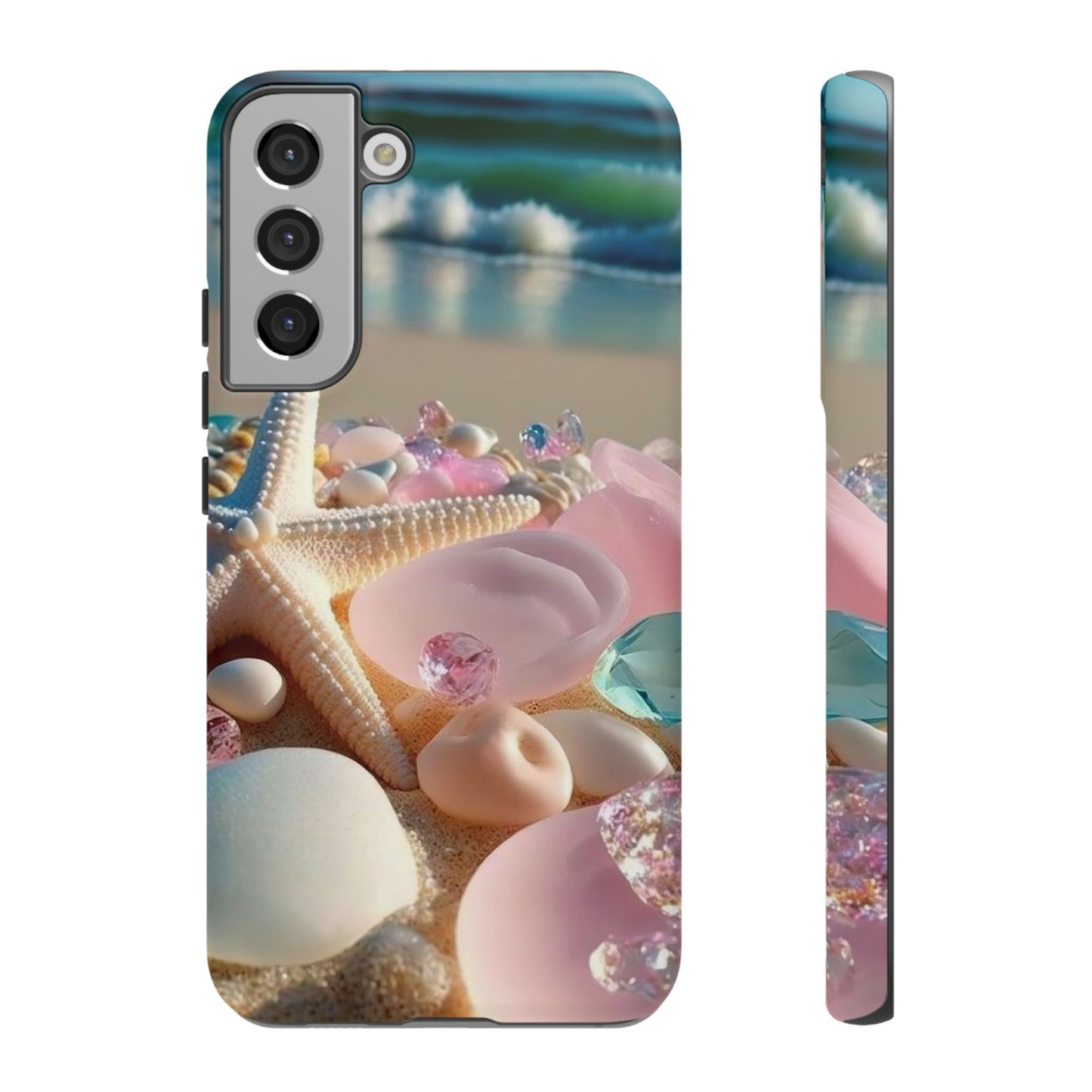 Pastel Starfish & Gems Tough Protective Cover