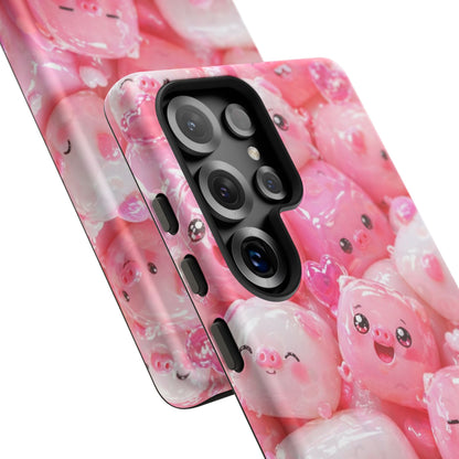 Cute Kawaii Pink Marshmallow Phone Case