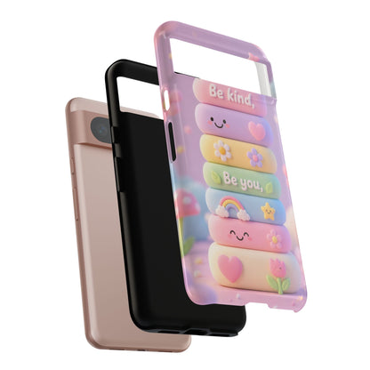 Cute Pastel Phone Case "Be Kind, Be You"