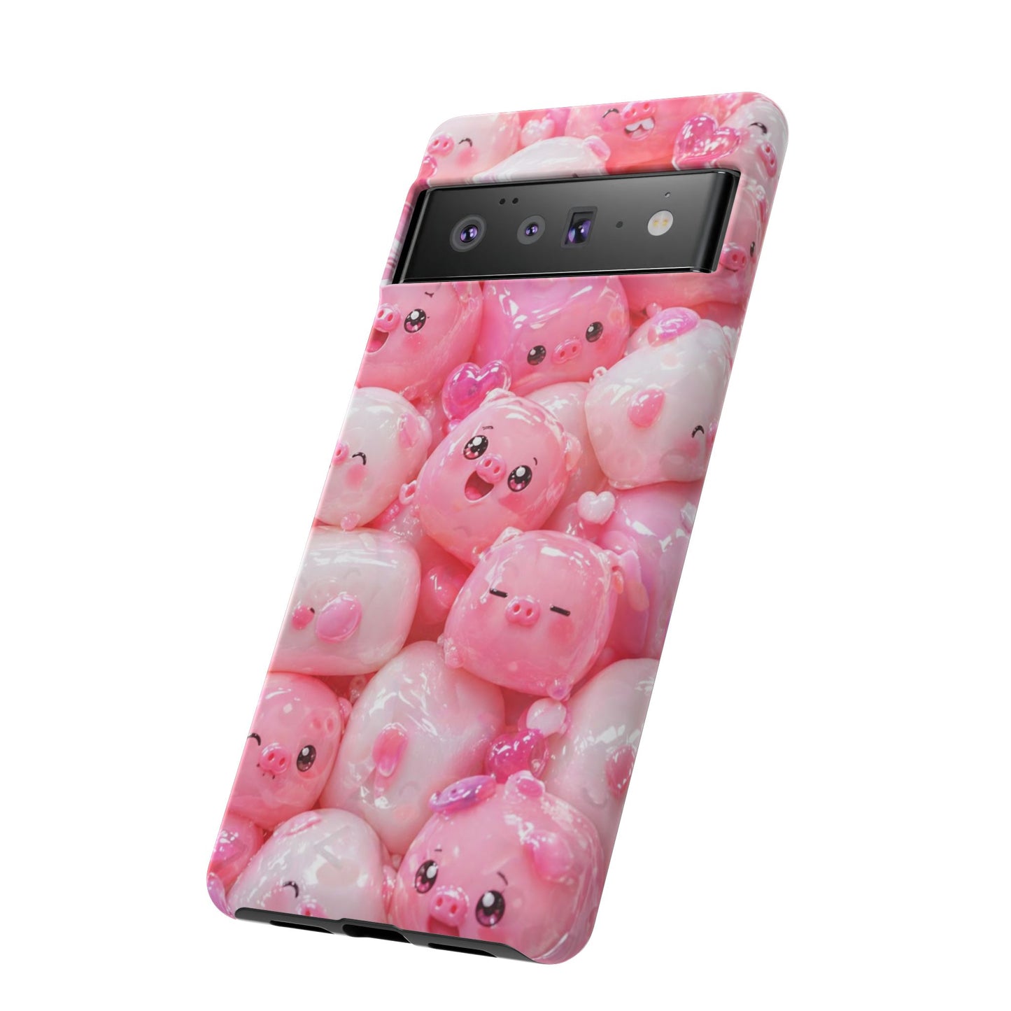 Cute Kawaii Pink Marshmallow Phone Case