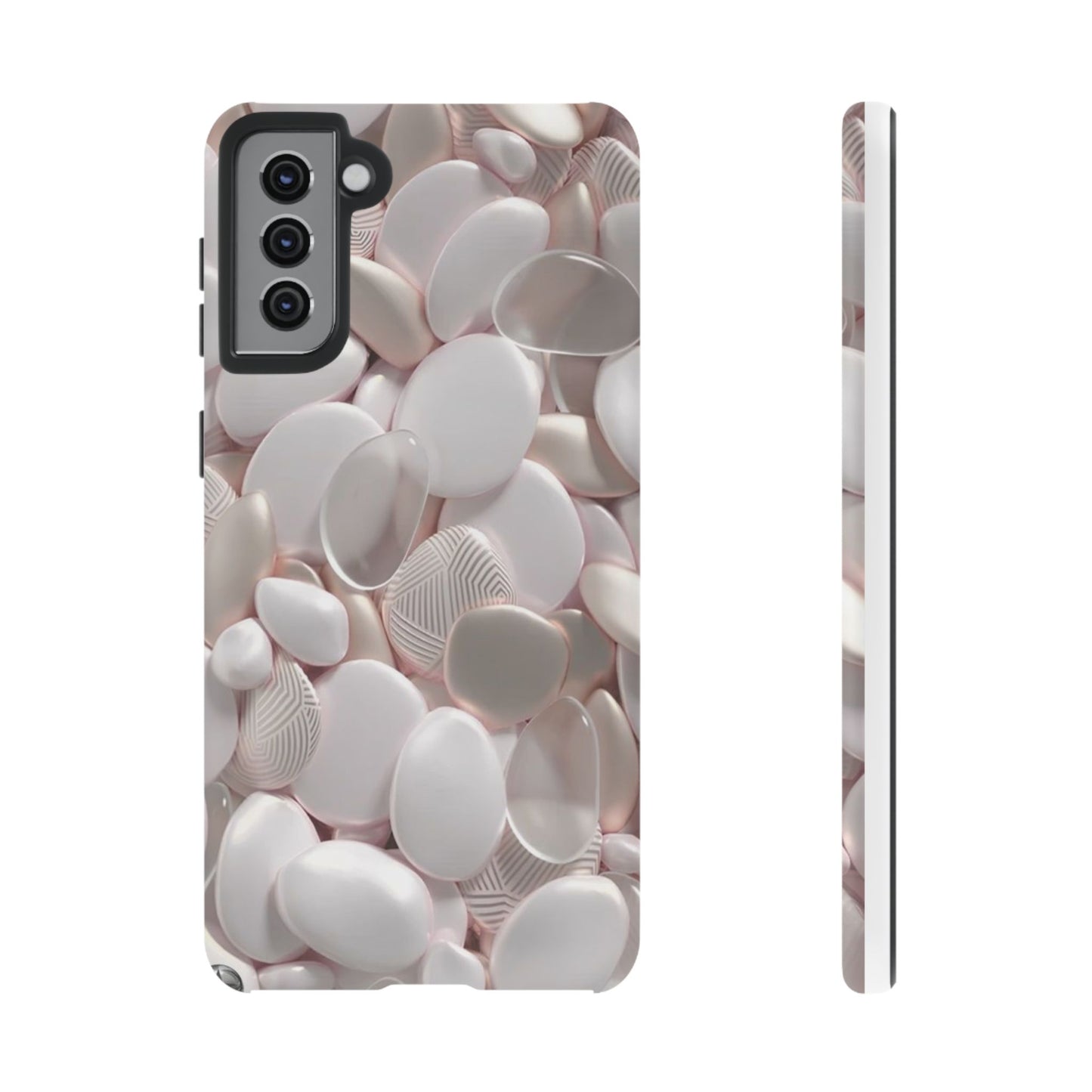 Phone Case "Pink Pebble Tough"