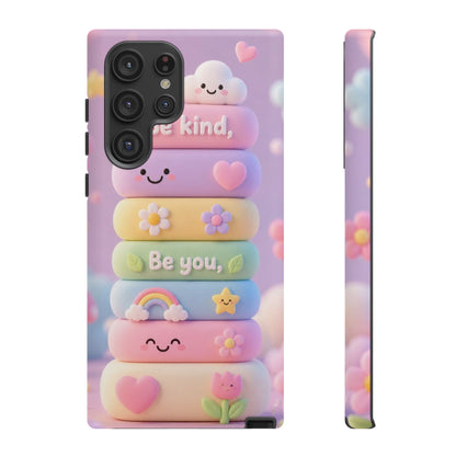 Cute Pastel 'Be Kind, Be You' Phone Case - Samsung
