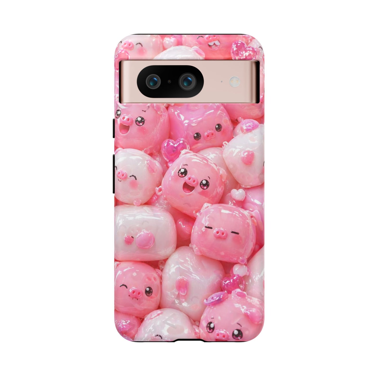 Cute Kawaii Pink Marshmallow Phone Case