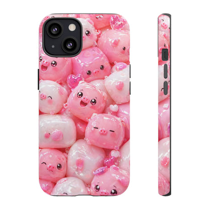 Cute Kawaii Pink Marshmallow Phone Case