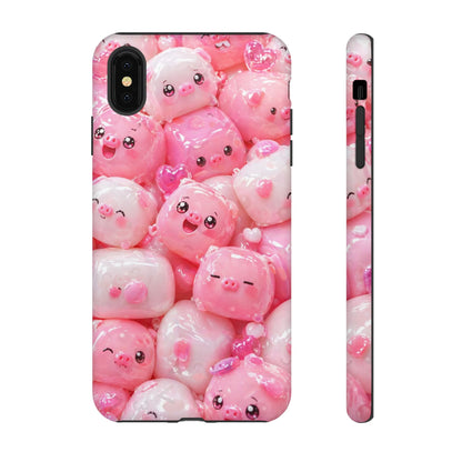 Cute Kawaii Pink Marshmallow Phone Case