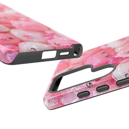 Cute Kawaii Pink Marshmallow Phone Case