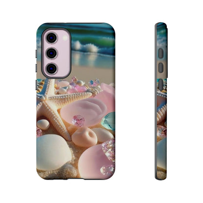 Pastel Starfish & Gems Tough Protective Cover