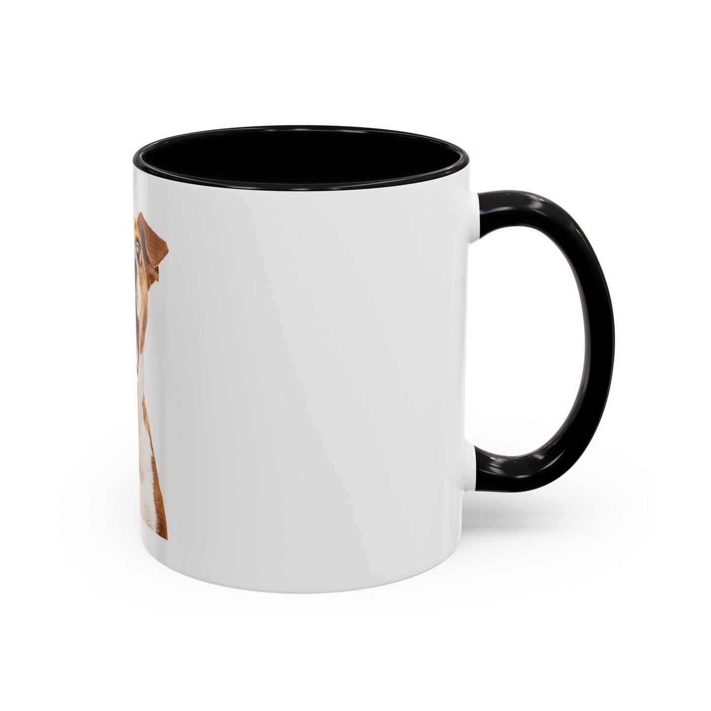 Surprised Dog Accent Coffee Mug – Funny Jack Russell Face 11/15oz