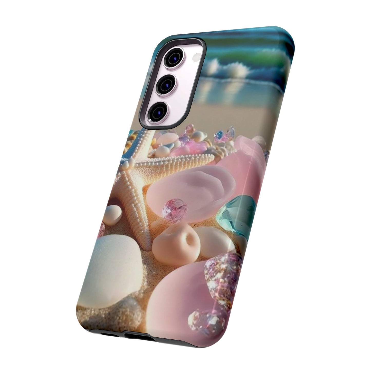 Pastel Starfish & Gems Tough Protective Cover