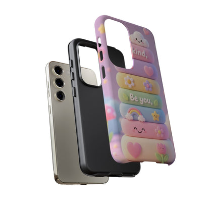 Cute Pastel 'Be Kind, Be You' Phone Case - Samsung
