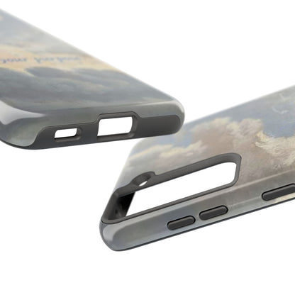 Cloudy Sky 'Live Your Purpose' Tough Phone Case — Motivational Protective Phone Cover