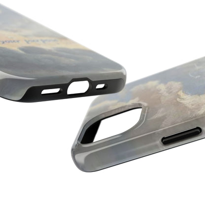 Cloudy Sky 'Live Your Purpose' Tough Phone Case — Motivational Protective Phone Cover