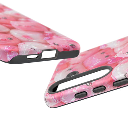Cute Kawaii Pink Marshmallow Phone Case
