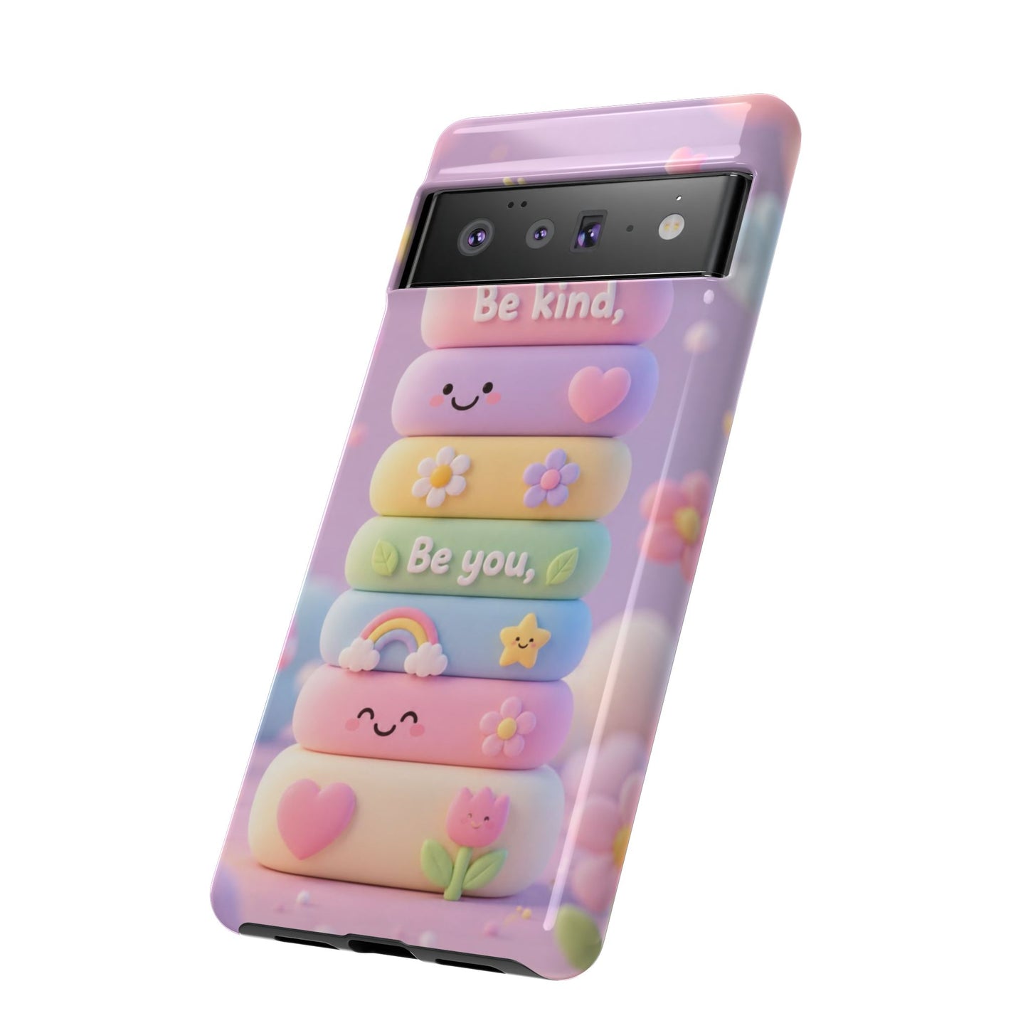 Cute Pastel Phone Case "Be Kind, Be You"