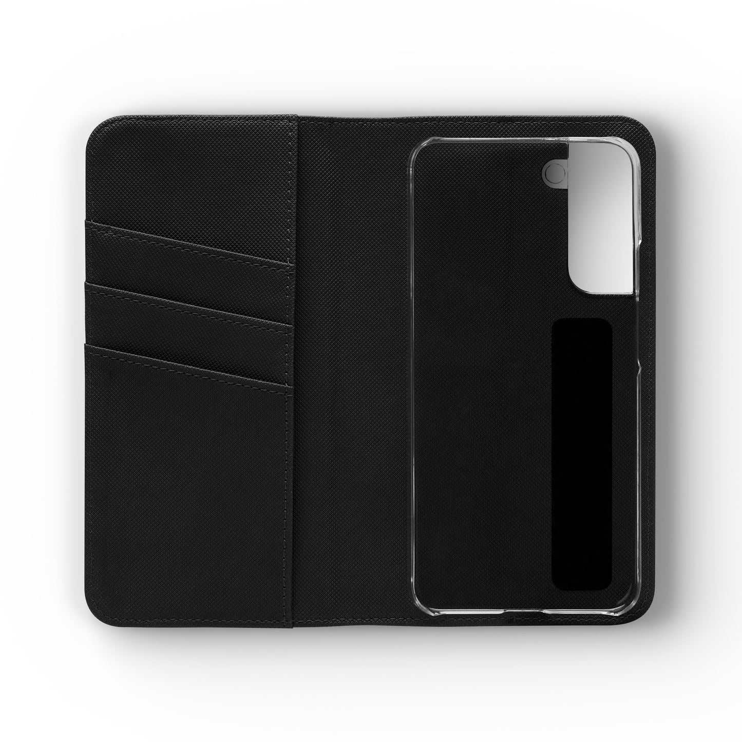 Leopard Patchwork Flip Wallet Case with Card Slots