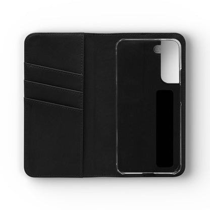 Leopard Patchwork Flip Wallet Case with Card Slots
