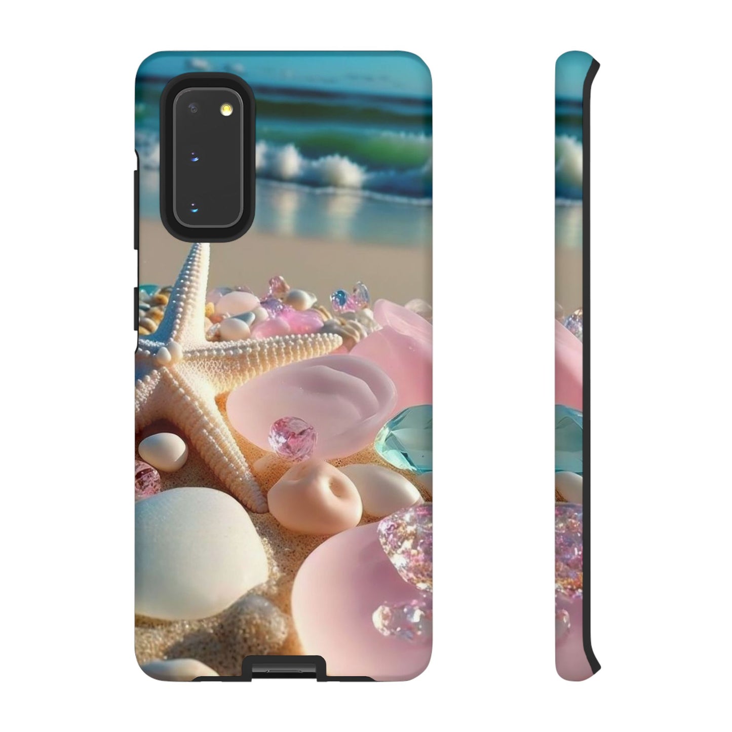 Pastel Starfish & Gems Tough Protective Cover