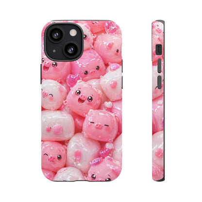 Cute Kawaii Pink Marshmallow Phone Case