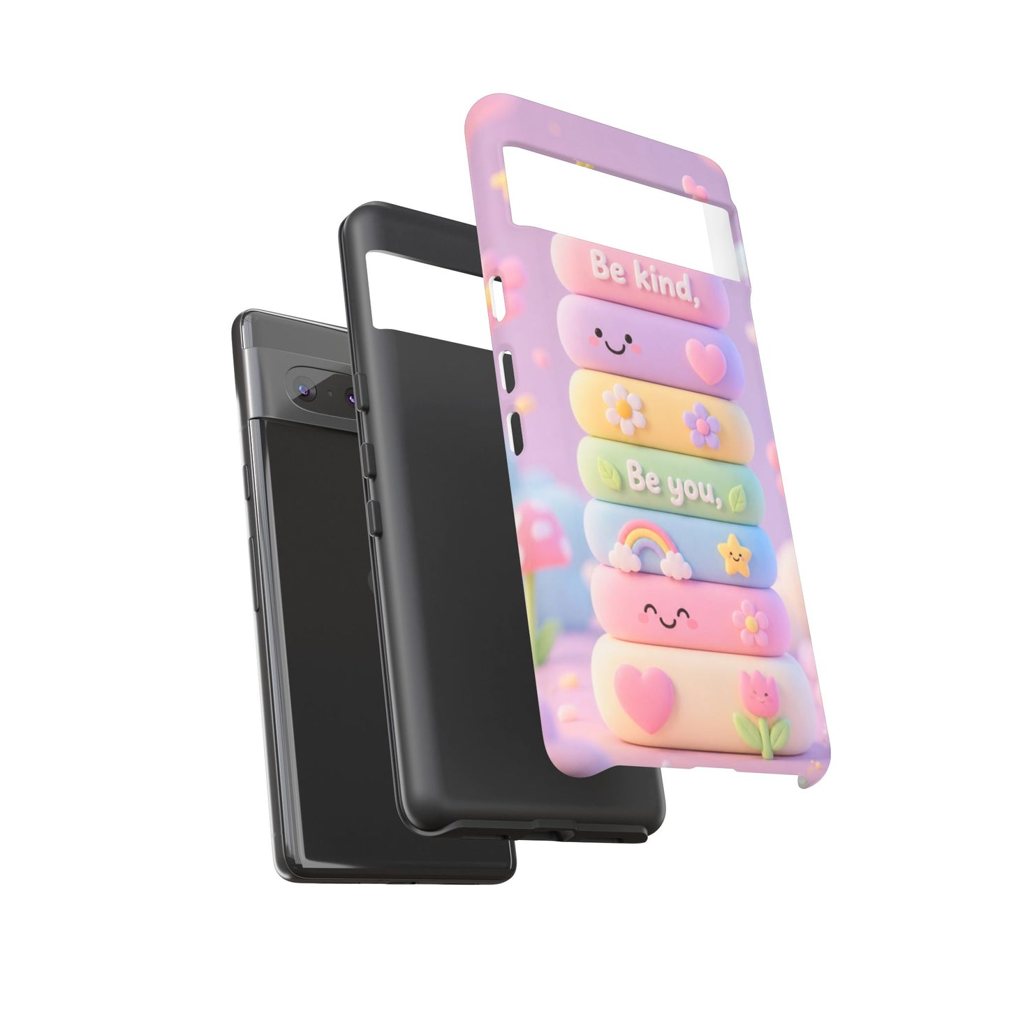 Cute Pastel Phone Case "Be Kind, Be You"