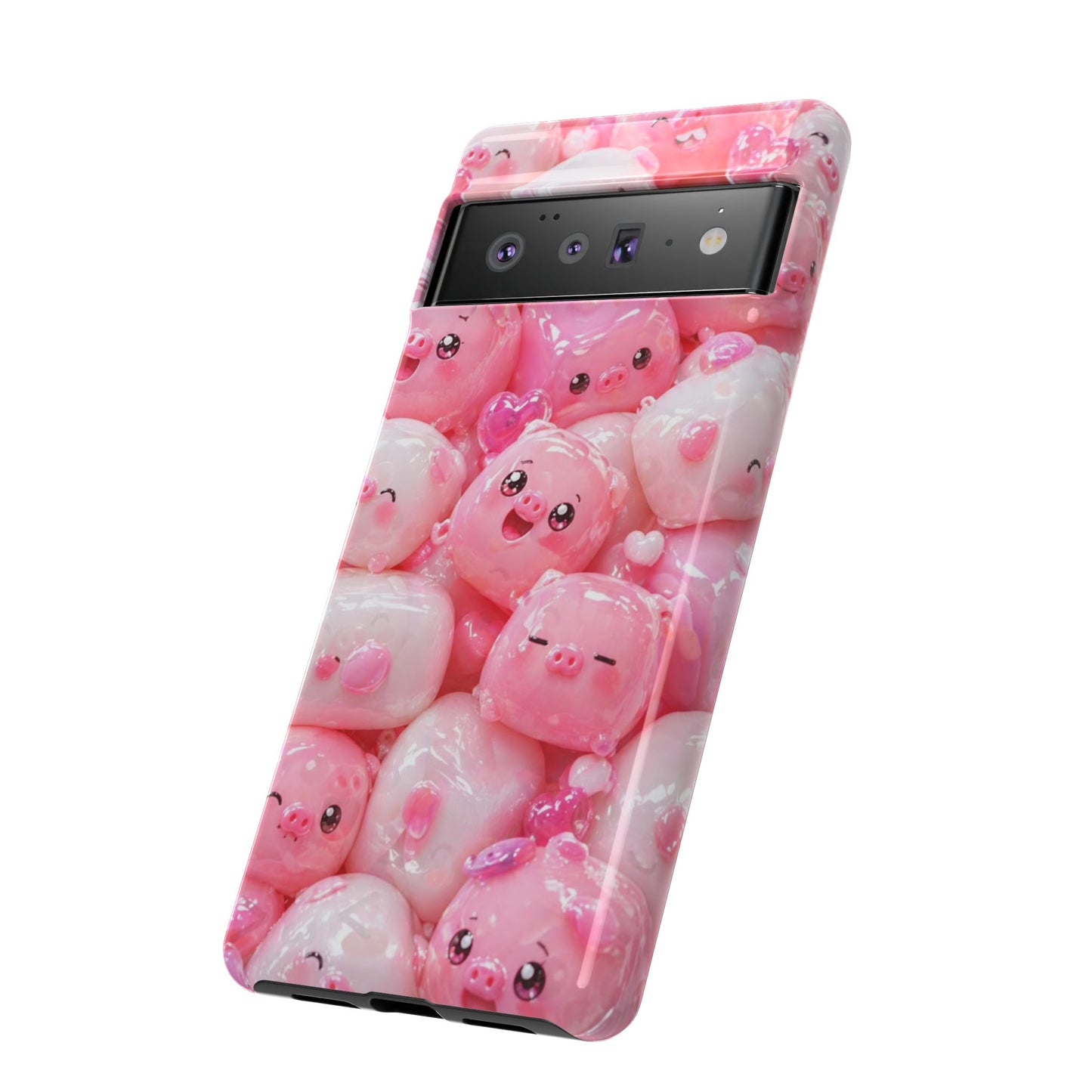 Cute Kawaii Pink Marshmallow Phone Case