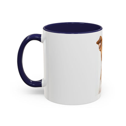 Surprised Dog Accent Coffee Mug – Funny Jack Russell Face 11/15oz