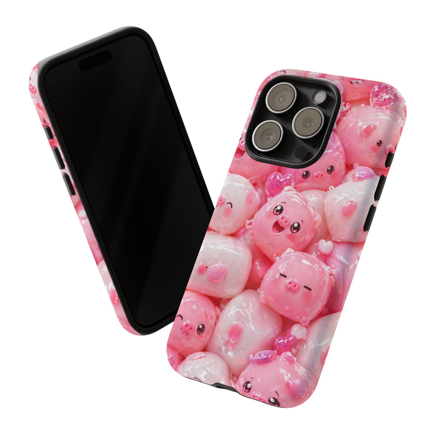 Cute Kawaii Pink Marshmallow Phone Case