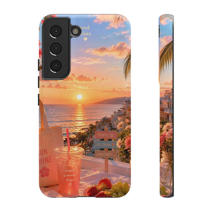 Sunset Beach Phone Case 'Good Vibes'