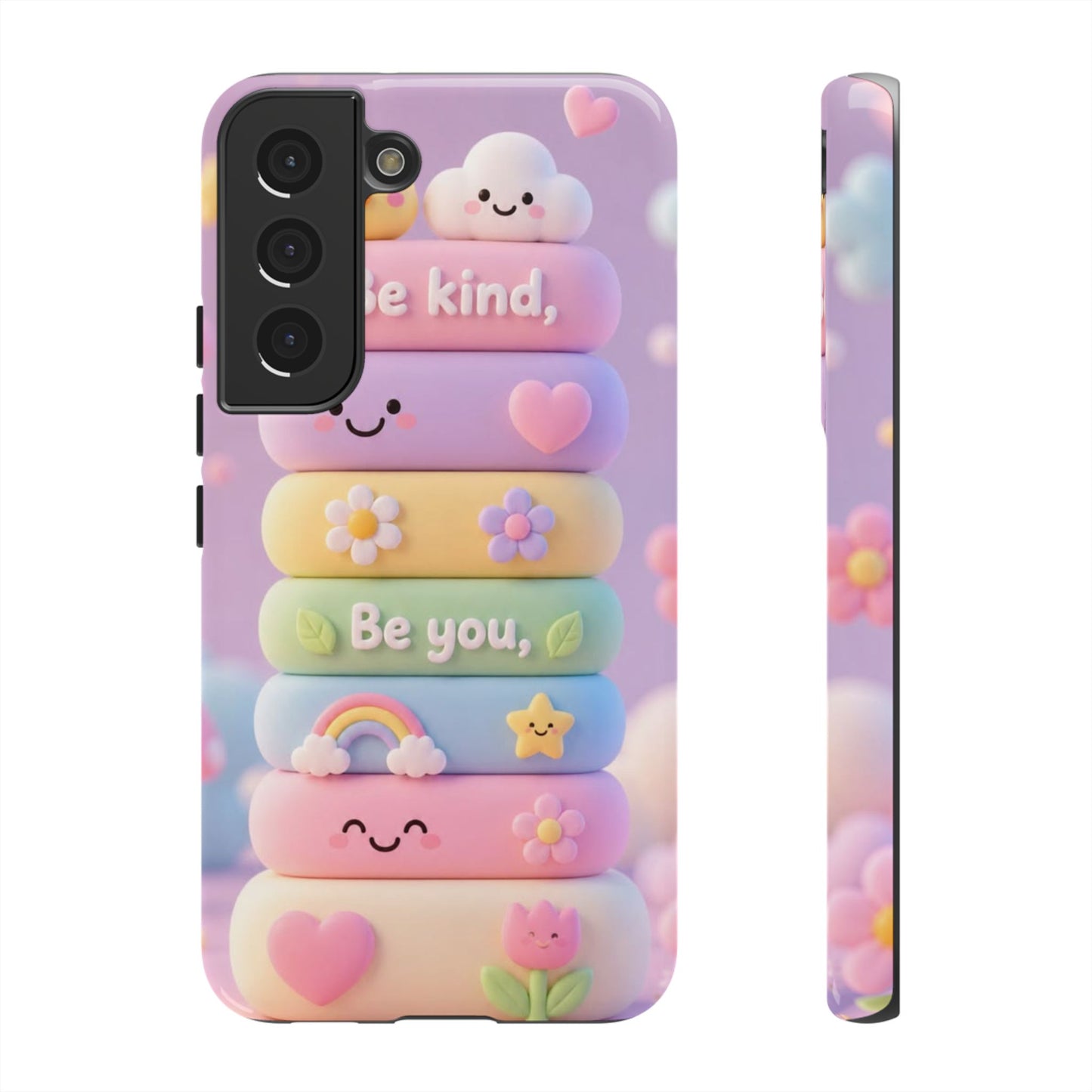 Cute Pastel 'Be Kind, Be You' Phone Case - Samsung