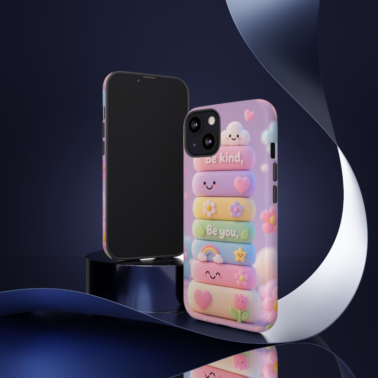 Cute Pastel Phone Case "Be Kind, Be You"