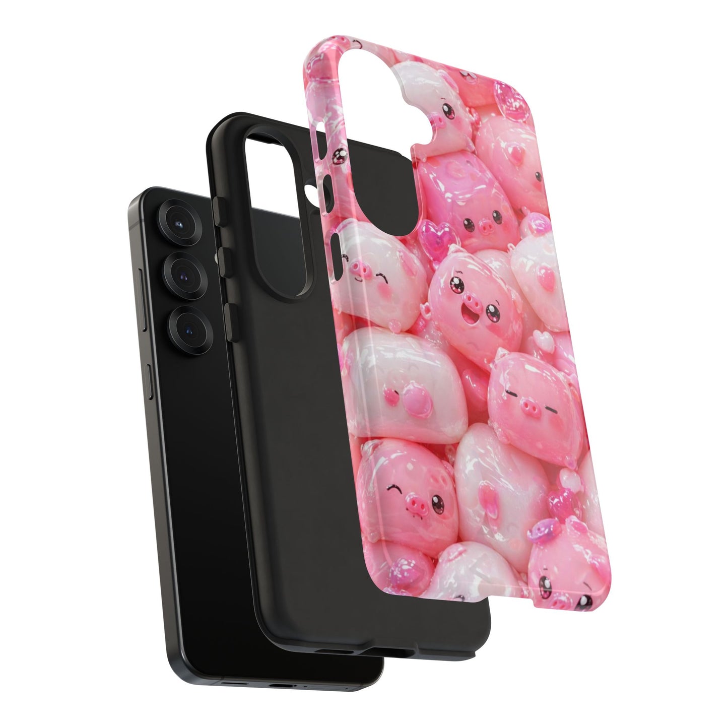 Cute Kawaii Pink Marshmallow Phone Case