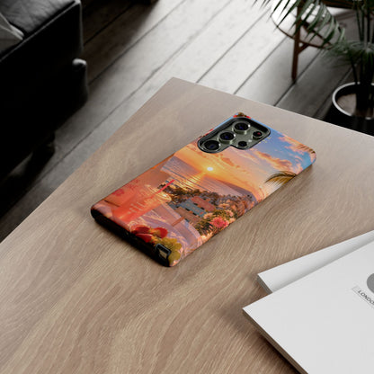 Sunset Beach Phone Case 'Good Vibes'
